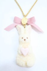 Q-pot. / ミルクなうさぎクッキーネックレス  ミルク Y-25-05-08-006-QP-AC-SZ-ZY