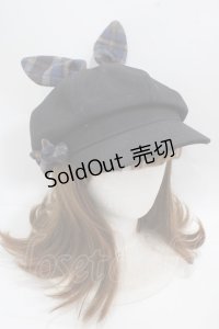 Princess Chronicles / 秘密探偵の帽子  黒 Y-25-05-08-077-PU-AC-SZ-ZY