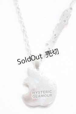 画像2: HYSTERIC GLAMOUR / ドクロアップルネックレス  シルバー Y-25-05-08-007-PU-AC-SZ-ZY