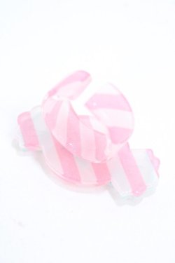 画像2: Angelic Pretty / ストライプCandyリング  ピンク Y-25-05-08-011-AP-AC-SZ-ZY