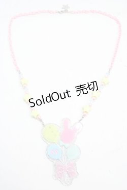画像3: Angelic Pretty / magicalバルーンネックレス  ピンク Y-25-05-08-001-AP-AC-SZ-ZY