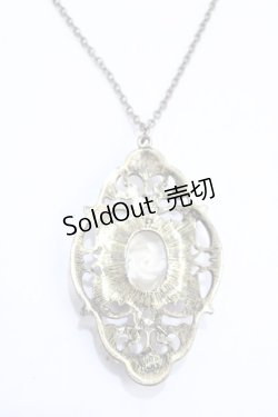 画像2: axes femme / ローズカメオネックレス  ゴールド Y-25-05-08-021-AX-AC-SZ-ZY