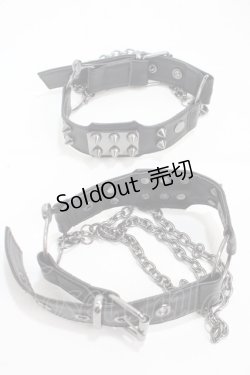 画像2: PUNK / スタッズガーターベルト   Y-25-05-08-026-PU-ZA-SZ-ZY