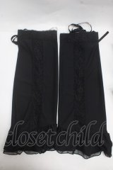 GOTH / レースチュールレッグカバー   Y-25-05-08-029-GO-ZA-SZ-ZY