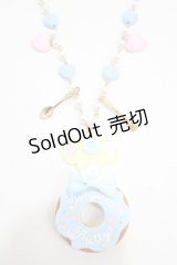 Angelic Pretty / カラフルDonutジュリィネックレス  サックス Y-25-05-08-003-AP-AC-SZ-ZY