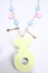 画像2: Angelic Pretty / カラフルDonutジュリィネックレス  サックス Y-25-05-08-003-AP-AC-SZ-ZY (2)