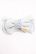 Leur Getter / グログランシフォンリボンバレッタ  ペールブルー Y-25-05-08-042-LU-AC-SZ-ZY