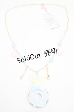 画像3: Angelic Pretty / カラフルDonutジュリィネックレス  サックス Y-25-05-08-003-AP-AC-SZ-ZY