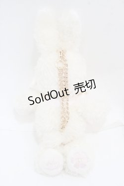 画像2: Maison de FLEUR / フラワーラビットチャーム F ライトピンクリボン Y-25-05-08-043-LO-ZA-SZ-ZY