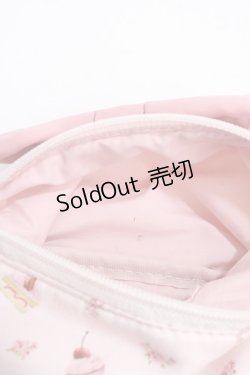 画像3: Maison de FLEUR / Pink Sweets Maniaリボンタックポーチ F ピンク Y-25-05-08-044-LO-ZA-SZ-ZY