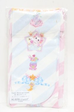 画像1: Royal Princess Alice / pastel merry go round 飴ノ森ふみかコラボタイツ  サックス Y-25-05-08-047-LO-AC-SZ-ZY