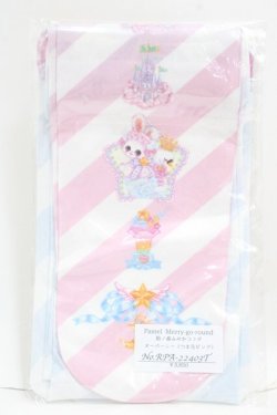 画像1: Royal Princess Alice / pastel merry go round 飴ノ森ふみかコラボタイツ  ピンク Y-25-05-08-048-LO-AC-SZ-ZY