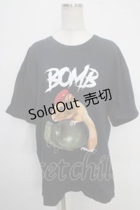 MILKBOY / モルモットTEE XL ブラック Y-25-05-10-053-MB-TO-SZ-ZY