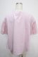 画像2: Jane Marple / オーガンジースリーブのTシャツ  ラベンダー Y-25-05-10-055-JM-TO-SZ-ZY (2)