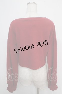 画像2: axes femme / ストロベリー刺繍ボレロ F 赤 Y-25-05-10-059-AX-TO-SZ-ZY