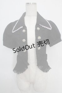 HONEY / 薔薇牡丹ジャケット  黒 Y-25-05-10-060-HN-TS-SZ-ZY