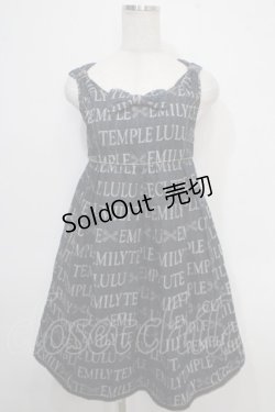 画像1: Emily Temple cute / ロゴデニムノースリーブワンピース 150 インディゴ Y-25-05-10-069-ET-OP-SZ-ZY