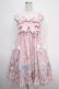 画像1: 球猫lolita / sweet candy kittyジャンパースカート M ピンク Y-25-05-10-071-LO-OP-SZ-ZY (1)