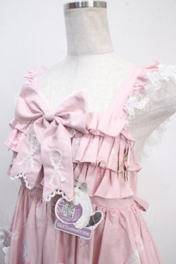 画像3: 球猫lolita / sweet candy kittyジャンパースカート M ピンク Y-25-05-10-071-LO-OP-SZ-ZY