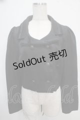 axes femme / ショート丈クラシカルジャケット F 黒 Y-25-05-10-072-AX-JA-SZ-ZY