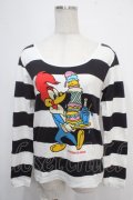 HYSTERIC GLAMOUR / ウッドペッカーT  ボーダー Y-25-05-10-078-PU-TO-SZ-ZY