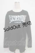 SEXY DYNAMITE LONDON / ロングTシャツ  黒 Y-25-05-10-079-PU-TS-SZ-ZT455