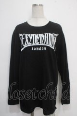 SEXY DYNAMITE LONDON / ロングTシャツ  黒 Y-25-05-10-079-PU-TS-SZ-ZT0725
