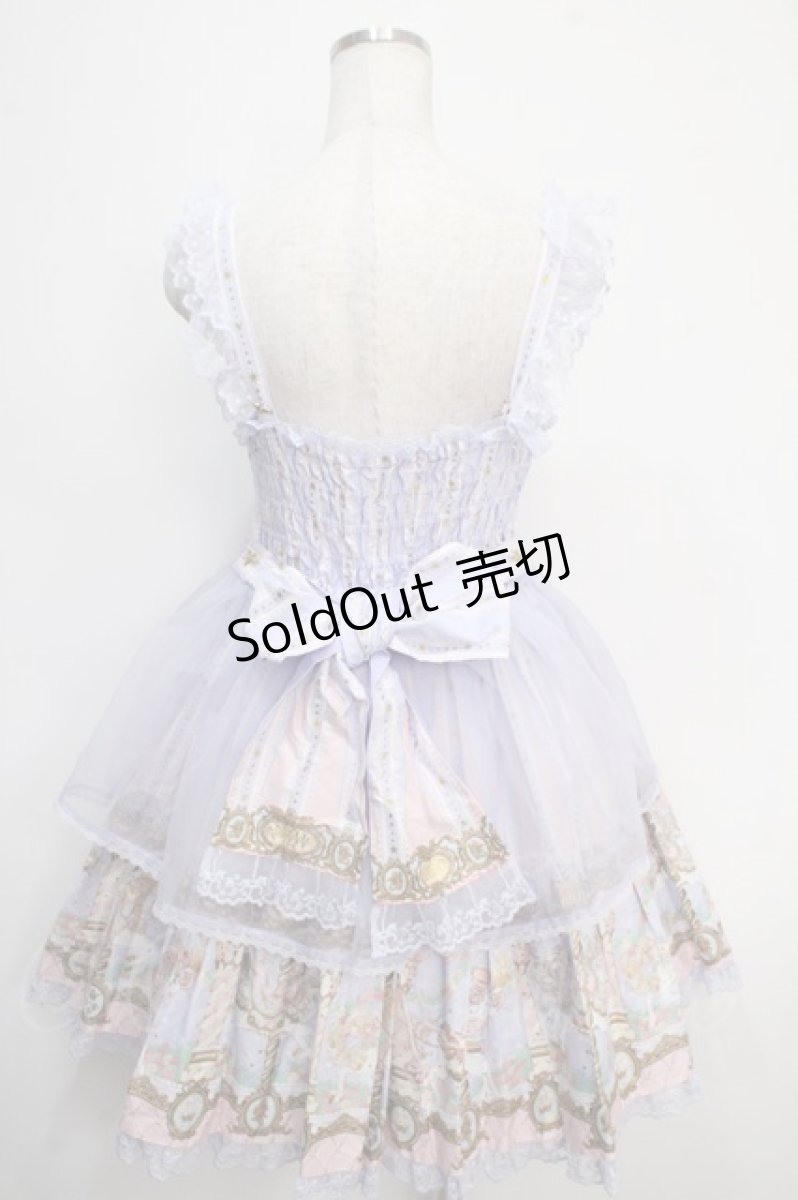 画像2: Angelic Pretty / Day Dream Carnivalティアードジャンパースカート  ラベンダー Y-25-05-10-080-AP-OP-SZ-ZY (2)