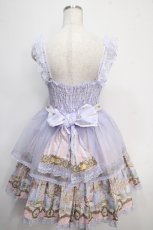 画像2: Angelic Pretty / Day Dream Carnivalティアードジャンパースカート  ラベンダー Y-25-05-10-080-AP-OP-SZ-ZY (2)
