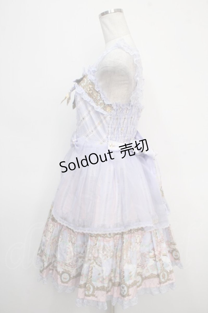 画像5: Angelic Pretty / Day Dream Carnivalティアードジャンパースカート  ラベンダー Y-25-05-10-080-AP-OP-SZ-ZY (5)