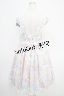 画像2: Royal Princess Alice / pastel merry go round 飴ノ森ふみかコラボジャンパースカート  サックス Y-25-05-10-083-LO-OP-SZ-ZY
