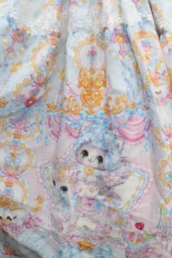 画像4: Royal Princess Alice / pastel merry go round 飴ノ森ふみかコラボジャンパースカート  サックス Y-25-05-10-083-LO-OP-SZ-ZY