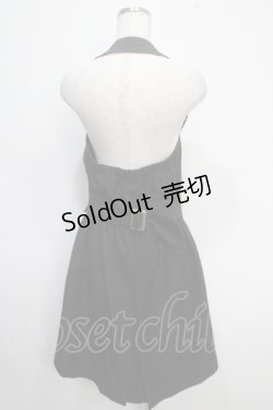 画像2: axes femme POETIQUE / ホルターロングベスト  黒 Y-25-05-10-092-AX-TO-SZ-ZY