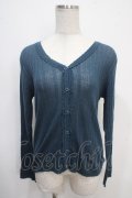 axes femme / カーディガン M Bグリーン Y-25-05-10-012-AX-TO-SZ-ZY