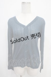 axes femme / カーディガン M Bグリーン Y-25-05-10-012-AX-TO-SZ-ZY