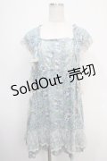 axes femme / ぼかし花柄ワンピース M グリーン Y-25-05-10-105-AX-OP-SZ-ZY