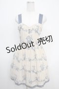 an another angelus / ストライプシフォンワンピース F ベージュ Y-25-05-10-112-CA-OP-SZ-ZY