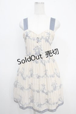画像1: an another angelus / ストライプシフォンワンピース F ベージュ Y-25-05-10-112-CA-OP-SZ-ZY