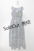 axes femme POETIQUE / 冬の星座柄ハートネックワンピース M 黒 Y-25-05-10-129-AX-OP-SZ-ZI