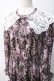 画像3: axes femme NOSTALGIE / クラシックローズワンピース  ワイン Y-25-05-10-136-AX-OP-SZ-ZY (3)