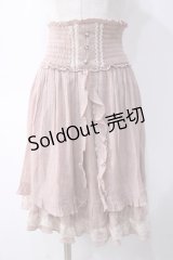 axes femme / ティアードスカート M アワピンク Y-25-05-10-159-AX-SK-SZ-ZY