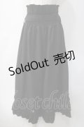 axes femme / 2WAYガウチョパンツ  黒 Y-25-05-10-162-AX-PA-SZ-ZY