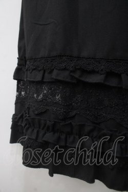 画像3: axes femme / 2WAYガウチョパンツ  黒 Y-25-05-10-162-AX-PA-SZ-ZY