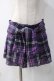 画像1: Candy Stripper / CHECK SHORTパンツ 2 パープル Y-25-05-10-163-PU-PA-SZ-ZY (1)
