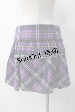 画像2: Candy Stripper / CHECK SHORTパンツ 2 パープル Y-25-05-10-163-PU-PA-SZ-ZY