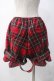 画像2: Candy Stripper / CHECK BELT パンツ S 赤 Y-25-05-10-164-PU-PA-SZ-ZY (2)
