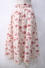 画像2: 【SALE】axes femme / ヌーベルジュイ柄スカート M 生成り Y-25-05-10-170-AX-SK-SZ-ZT503 (2)