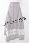 axes femme / ディズニーヴィランズ/スカート M ワイン Y-25-05-10-176-AX-SK-SZ-ZT184