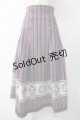 axes femme / ディズニーヴィランズ/スカート M ワイン Y-25-05-10-176-AX-SK-SZ-ZT184
