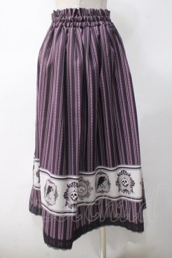 画像2: axes femme / ディズニーヴィランズ/スカート M ワイン Y-25-05-10-176-AX-SK-SZ-ZY